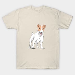 Jack Russell Illustration T-Shirt